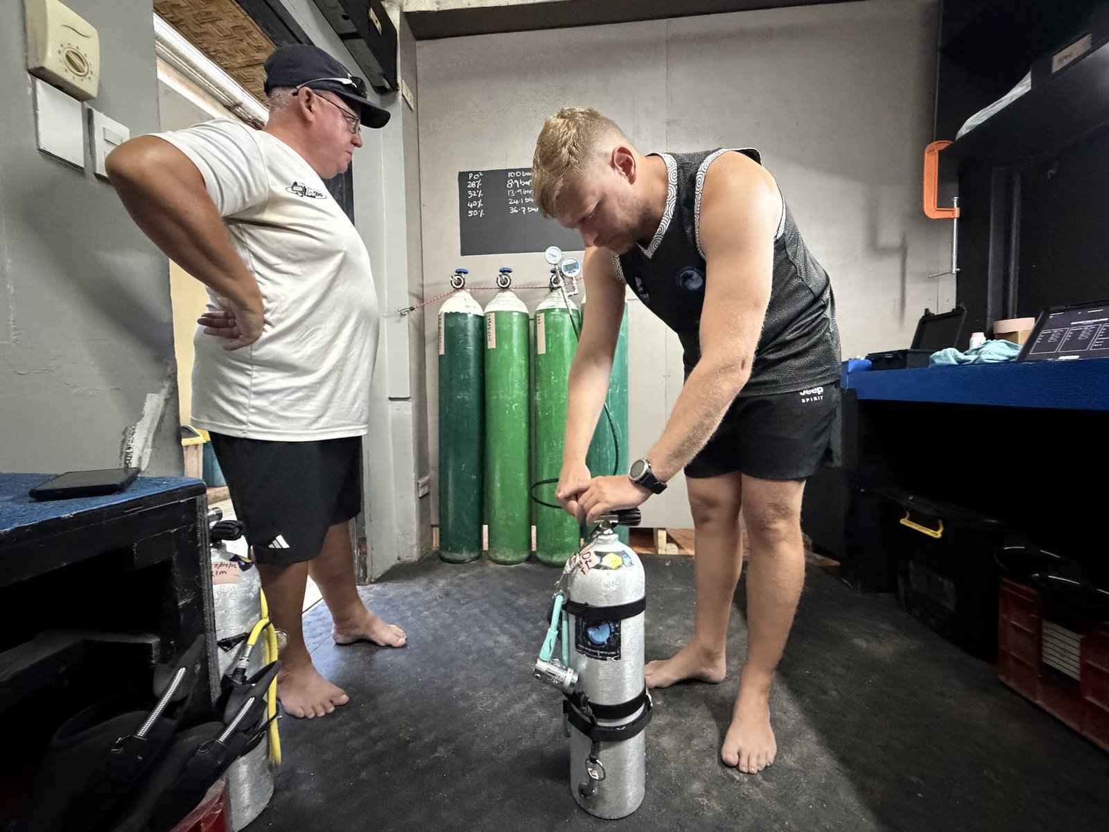 PADI TecRec Gas Blender